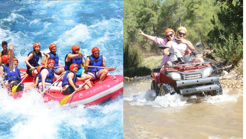 RAFTING- UND QUAD-SAFARI-TOUR AB ANTALYA