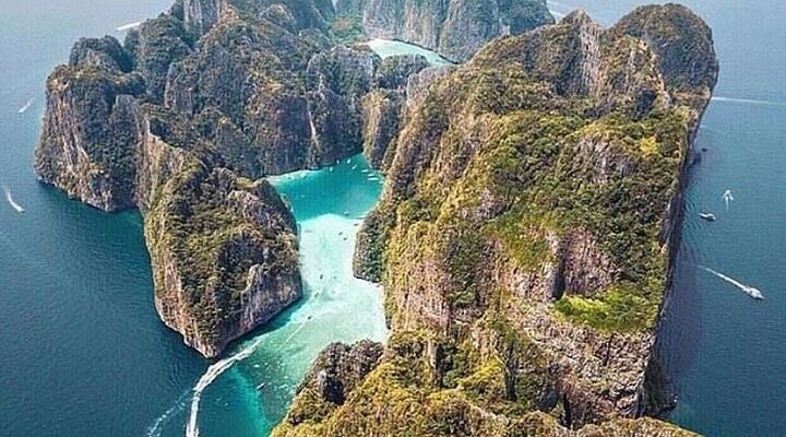 Phi Phi + Maya Bay + Bamboo Islands Tour mit dem Schnellboot