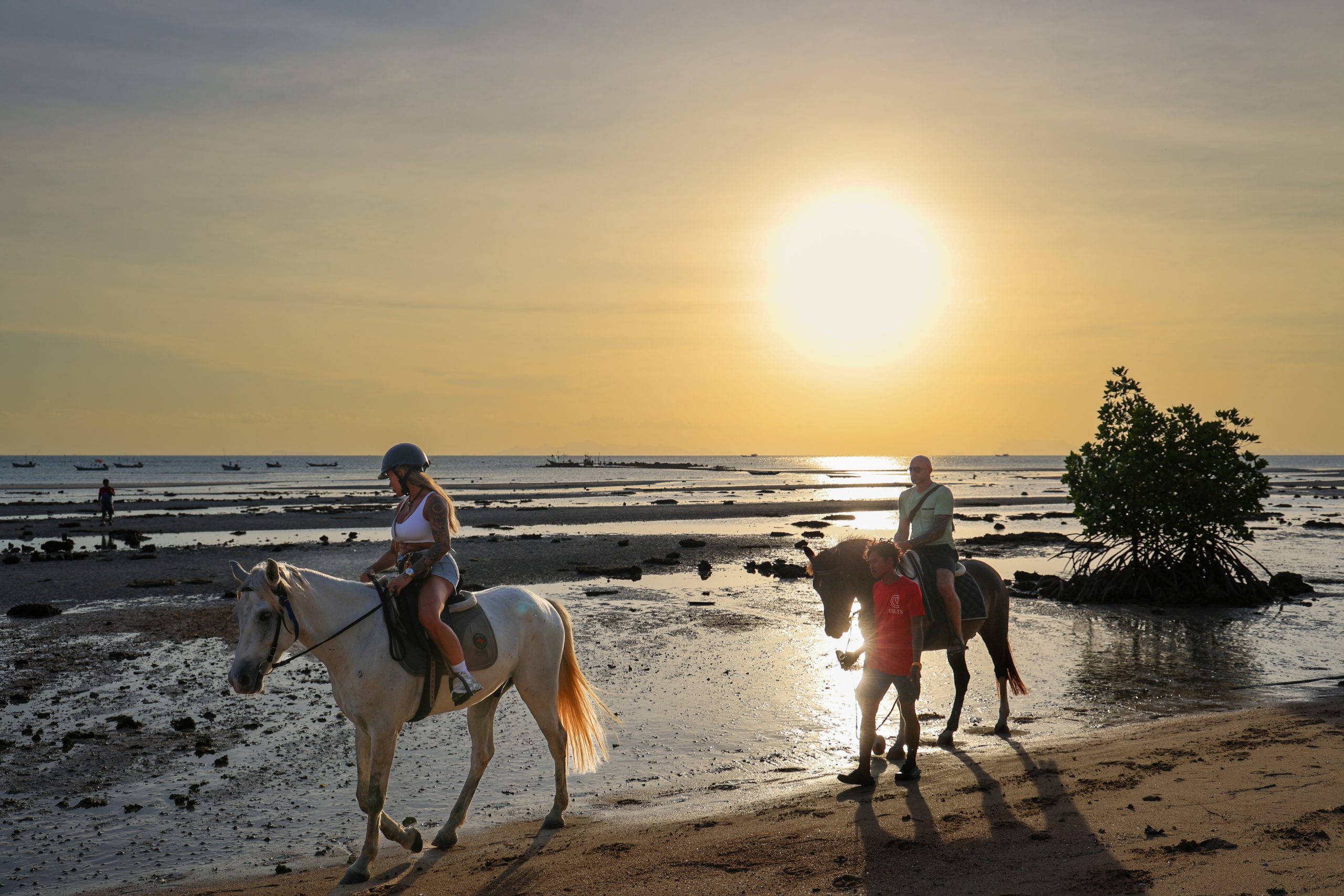 Reiten am Strand